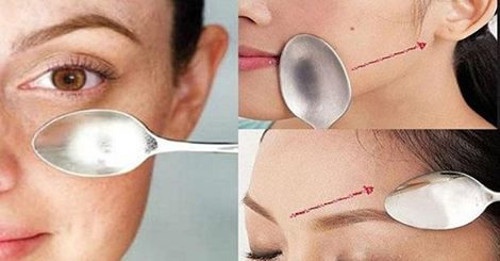 Massagem com colher para preservar a juventude e a beleza