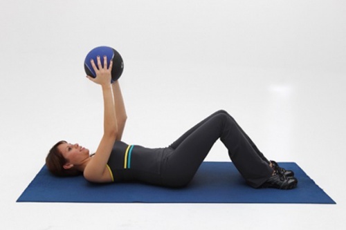 Mulher praticando exercício