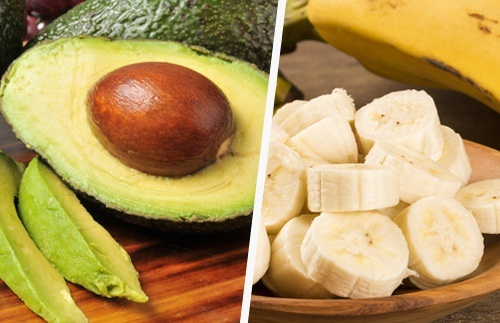 Máscara de banana e abacate para calcanhar rachado