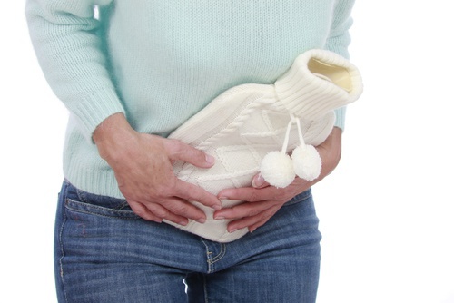 Tratamento da inflamação pélvica crônica com agua quente