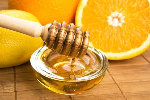 Laranja-e-mel-para-maos-asperas