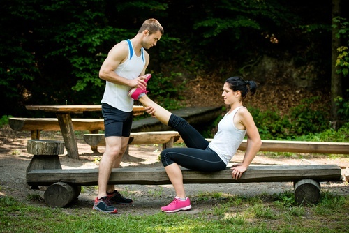 Alongamento para acabar com as câimbras musculares