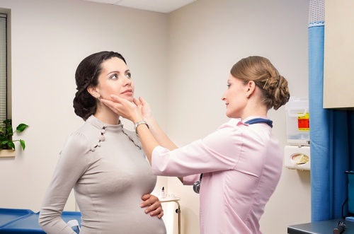 mulheres grávidas com câncer na tireoide