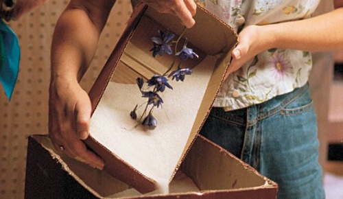 secar-flores-com-areia