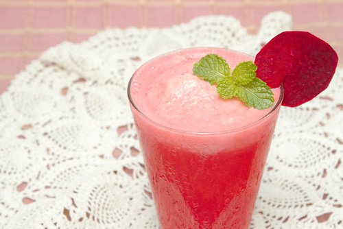 suco detox de mirtilos