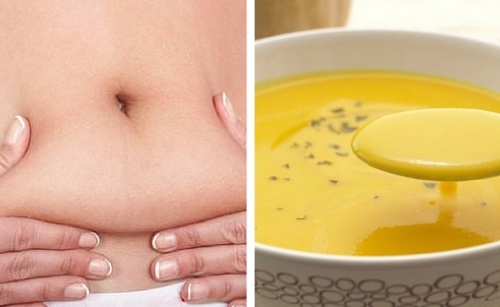 Sopa de abóbora e gengibre para perder peso