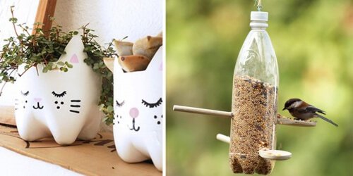 13 formas criativas de reutilizar garrafas plásticas em casa