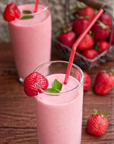 Vitaminas de morango