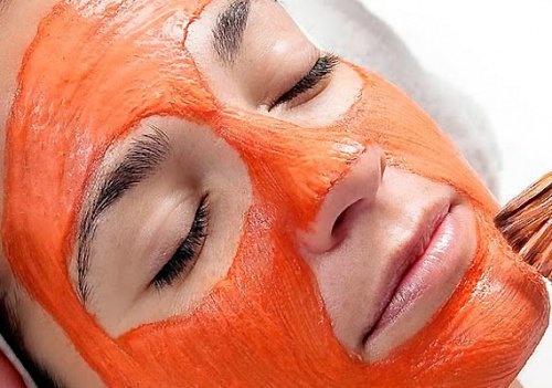 Creme de cenoura para evitar as rugas na testa