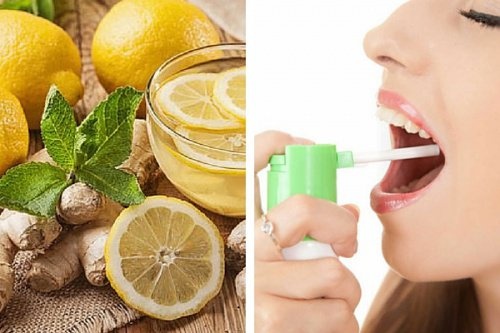 Faça um spray natural para a garganta