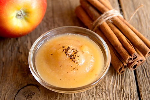 Compota de maçã com canela