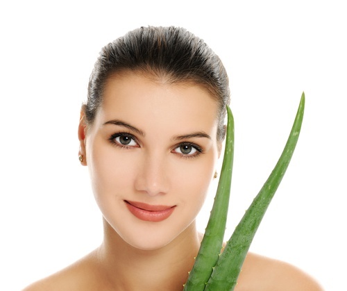Gel de aloe vera para a pele