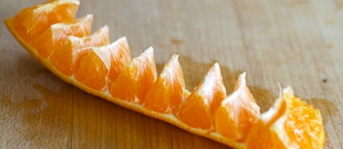 laranja descascar