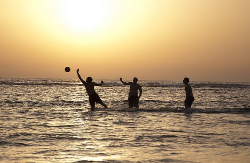 Benefícios da água do mar