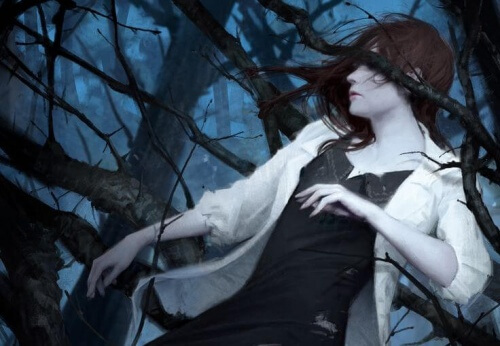 Mulher com depressão e mau humor