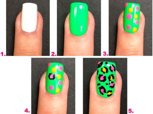 Unhas pintadas