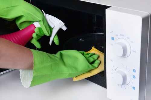 Neutralizar os maus cheiros no microondas