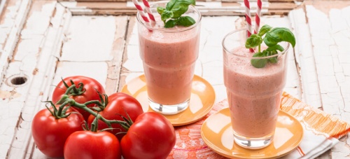 Batida de tomate para aliviar o estresse e a ansiedade