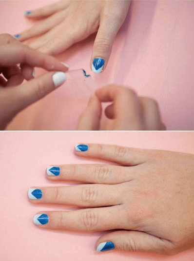 Unhas pintadas