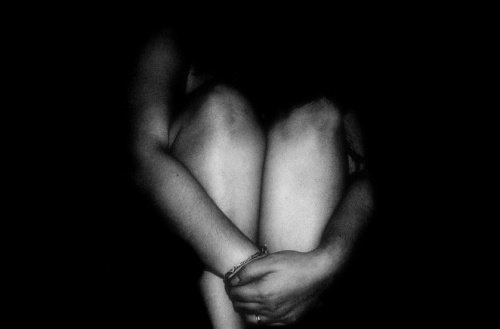 Mulher em depressão