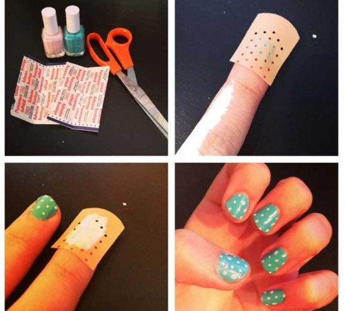 Decoração das unhas