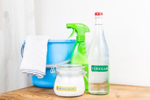 Produtos para limpar toalhas