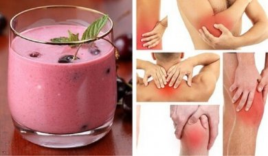 Suco especial para desinflamar e acalmar a dor nas articulações