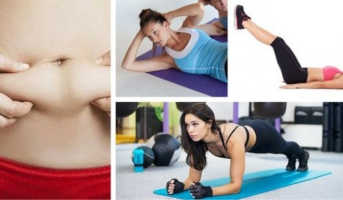 7 exercícios muito simples para queimar a gordura abdominal