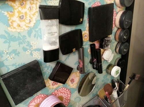 Quadro magnético para o banheiro