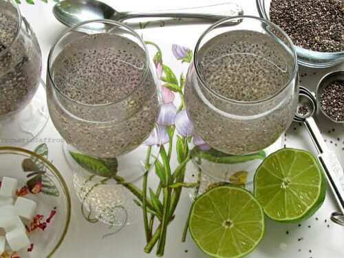Suco de limão e sementes de chia para o colesterol