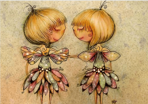 Meninas com autoconfiança