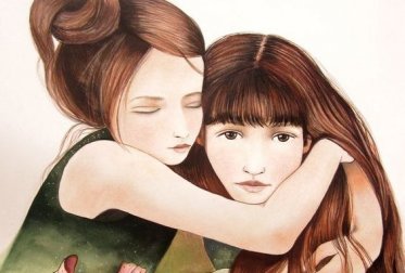 Uma irmã é mais do que uma amiga, é a metade de nosso coração