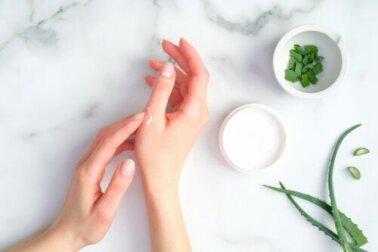 Tratamento natural com aloe vera para psoríase