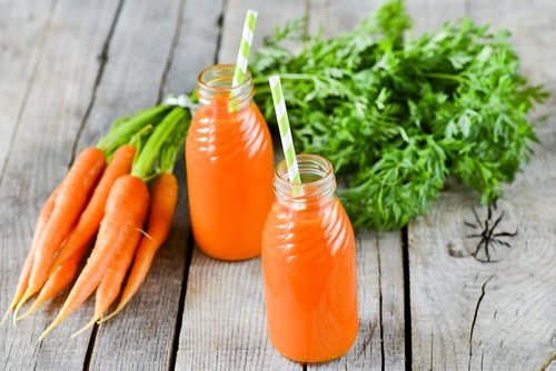 Bebida de cenoura