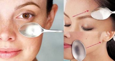Você conhece a massagem facial feita com uma colher? Descubra seus efeitos incríveis!