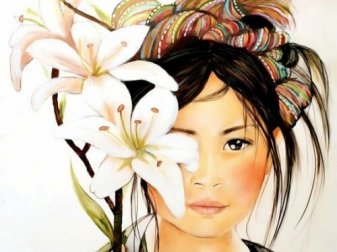 A curva mais bonita de uma mulher é seu sorriso