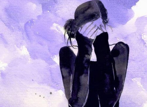 Mulher com depressão