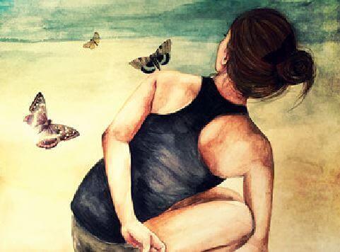 mulher-borboletas