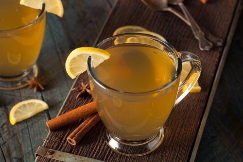 Suco com limão