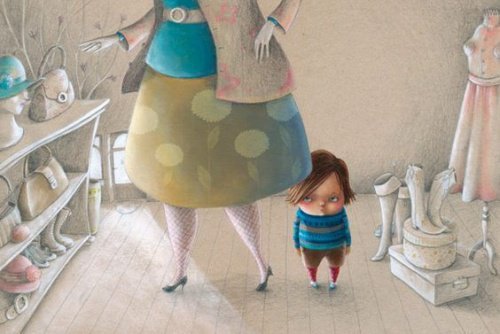Mãe com criança