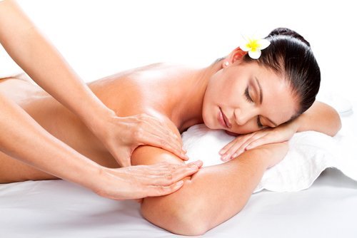 Massagem para conseguir braços firmes e tonificados