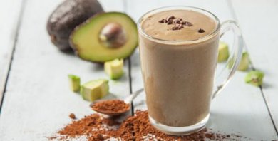 Abacate e chocolate: bebida para estimular o cérebro e melhorar o ânimo