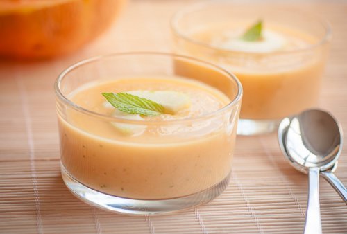 Perca peso em seu jantar graças a estes deliciosos cremes frios de melão