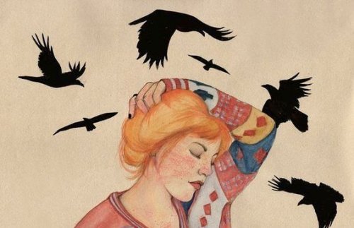 Mulher com uma consciência tranquila