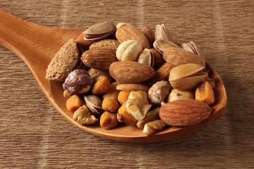 Frutos secos para fortalecer os músculos