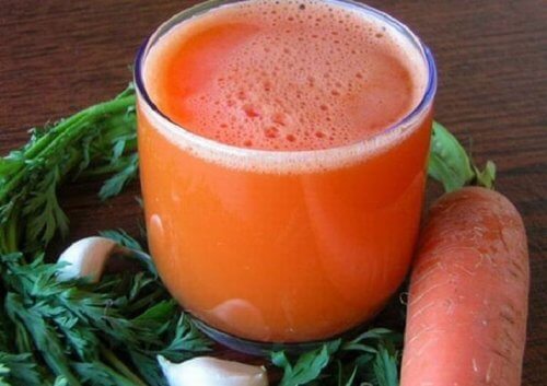 Suco de cenoura