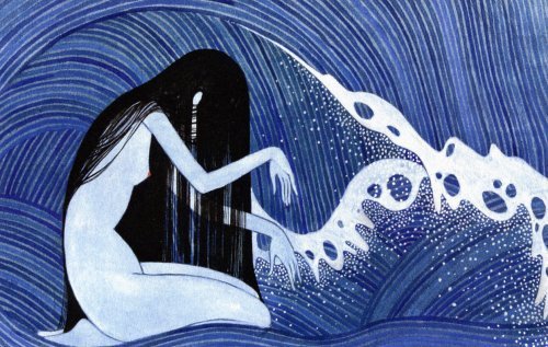 Mulher sem equilíbrio emocional