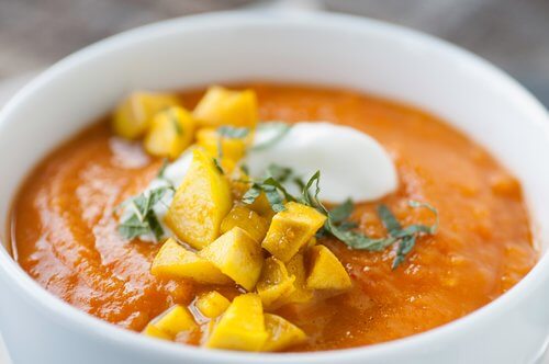 Sopa de cúrcuma