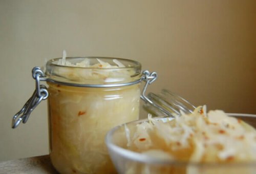 Repolho fermentado para limpar as artérias