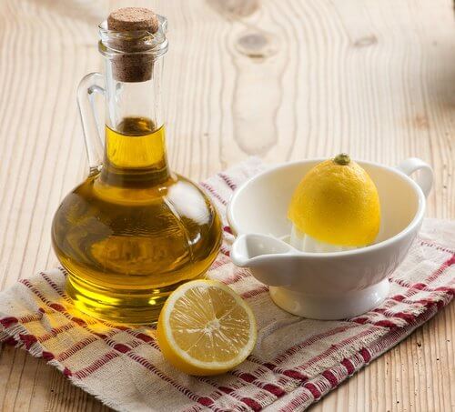 Limão e azeite para tratar estrias